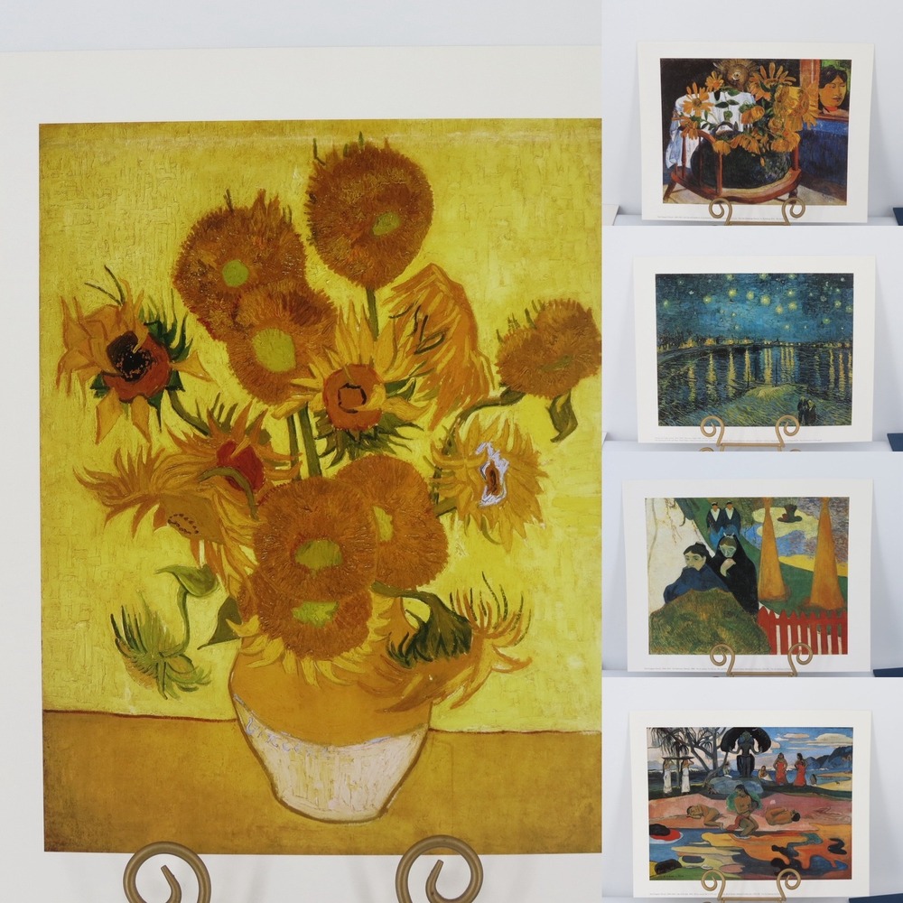 Art Institute of Chicago Van Gogh Gauguin Portfolio Paper Impressionist Multi